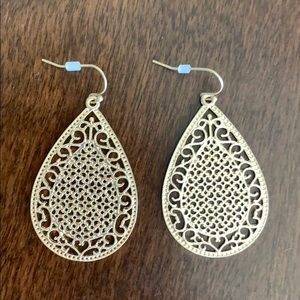***SOLD***Filigree Gold Earrings